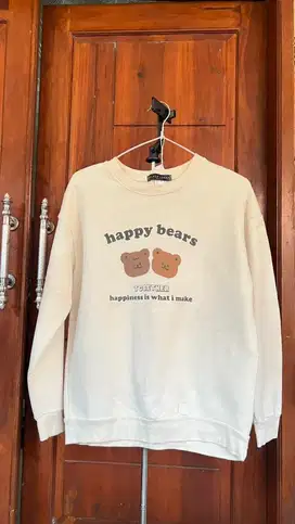 Thrifting Crewneck atasan cewe