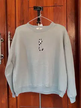 Thrifting Crewneck atasan cewe