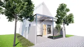 Rumah Minimalis Tipe 45 Malang Lokasi Asri Dekat Sawojajar Malang