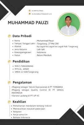 Info lowongan kerja