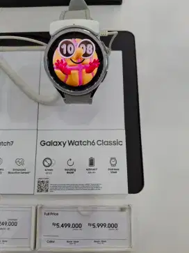Samsung Galaxy Watch 6 Classic Bisa Kredit Bunga Ringan
