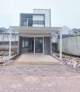 Rumah 2 lantai jatisampurna kota bekasi dkt trans studio mall cibubur