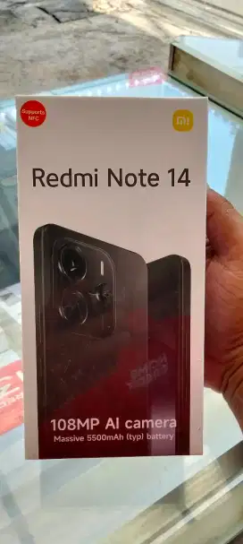 Redmi note 14 ram 8/Rom 256, cicilan 0% #segampang itu