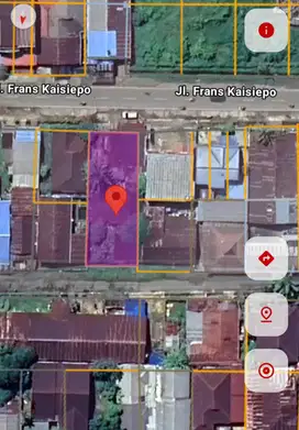 Jual Tanah di kota Sorong Km.8 Jln.F Frans Kaisiepo