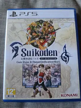 Kaset BD PS 5 Suikoden Remaster