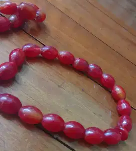 kalung tasbih batu