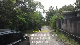 Tanah Siap Bangun 830m2 di Bali Cliff Ungasan