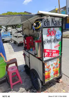 Jaga boot es teh manis solo dan boba drink
