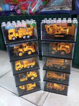 Mainan anak diecast konstruksi akrilik