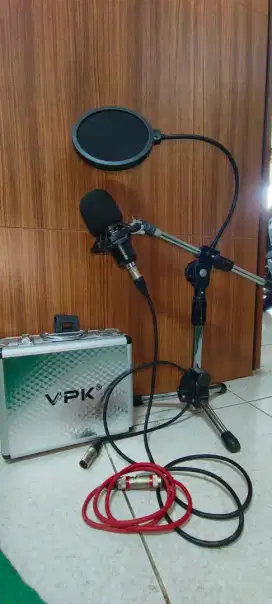 Mic Kabel Condensor VPK PS 608 podcast, live, karoke, rec voice