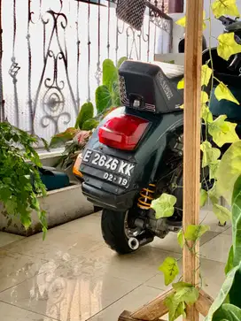 VESPA PX 1985 FULL MODIF SIAP TURING