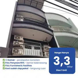 Kost Full Penyewa di Tomang – Potensi Untung Rp900Jt/Thn!