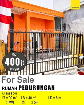 DIJUAL RUMAH DI PEDURUNGAN A4388