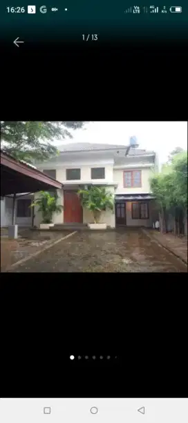 Rumah besar namun asri  dan nyaman