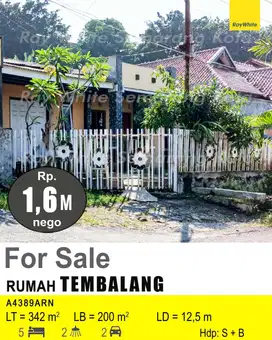 DIJUAL RUMAH DI TEMBALANG A4389