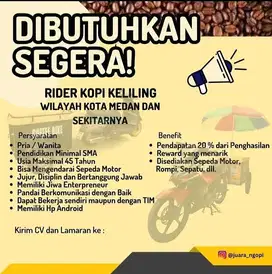 Lowongan Rider Kopi Keliling