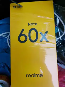 Jual hp realme 60x hitam