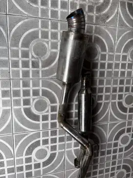 Knalpot Bolt On Avanza 2020 plus renonator merk WTech