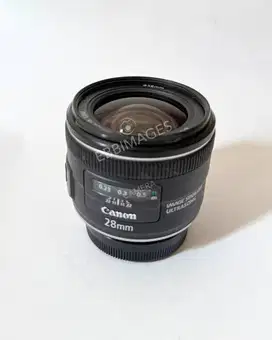LENSA CANON 28 F/2.8 IS USM MULUS