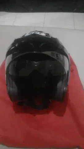 Helm KYT ori abu2 met