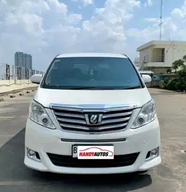 Toyota Alphard 2.4 X Tahun 2013 Automatic Putih Metalik