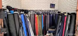 Bahan Kain Dusky Krinkle