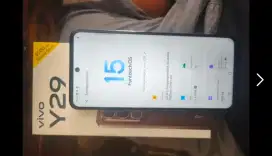 Vivo Y29 6/128 resmi lngkp ORI msih grnsi pjng BS tker tmbh