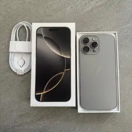 Iphone 16 pro max 256gb ibox lengkap mulus