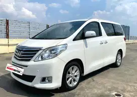Toyota Alphard 2.4 X Tahun 2013 Automatic Putih Metalik