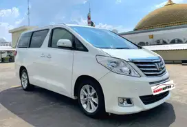 Toyota Alphard 2.4 X Tahun 2013 Automatic Putih Metalik