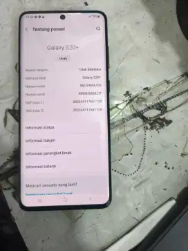 Samsung S20 Plus 8/128 Resmi mlus no minus tewrat BS tker tmabh