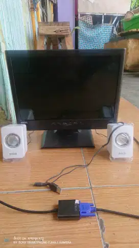 Monitor BENQ 14 + speaker