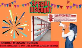 Rak minimarket Gondola