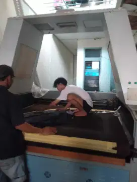 mesin laser merek san hao 2 mata