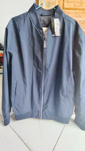 Jaket Marks and Spencer Warna Navy sz M