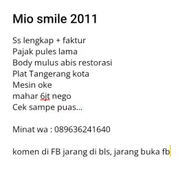 Mio smile Yamaha