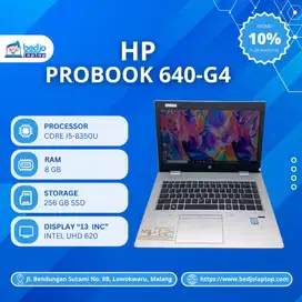 LAPTOP HP PROBOOK 640-G4 TERINGAN! LAPTOP HP SECOND