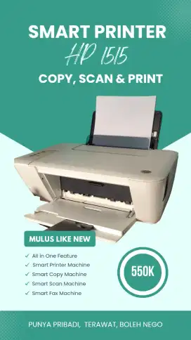 SMART PRINTER HP 1515 (PRINT/COPY/SCAN)