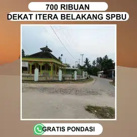 TANAH ITERA LOKASI SAMPING BALAI DESA BANJAR AGUNG RAMAI PERMUKIMAN