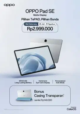Oppo Pad SE~new