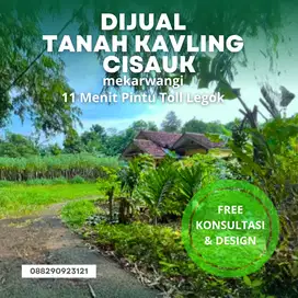 Jual Tanah Kavling Cisauk , 15 Menit ke tol Legok