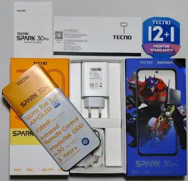 Edisi Jual Santai Tecno Spark 30 pro garansi Panjang 8+8/128GB