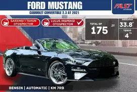 FORD MUSTANG CABRIOLET CONVERTIBLE 2021 2.3 AT KM.7RB PAJAK PNJG #F6ST