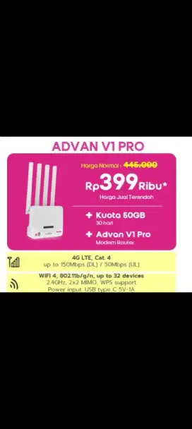 ROUTER ADVAN V1 PRO