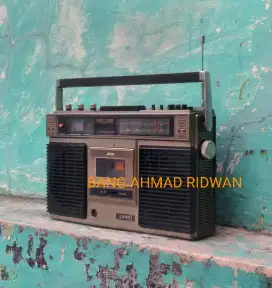 SANKEI FM AM SW radio tape kaset pita antik jadul kuno klasik boombox
