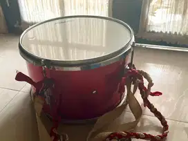 Rolling - Marching Tenor Drum Bekas (Merah | Ø 32 cm | Tinggi 21 cm)