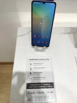 SAMSUNG GALAXY A06 6/128GB BISA CICIL BUNGA 0%