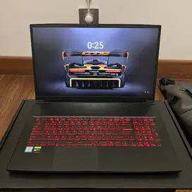 [SECOND] Laptop Gaming Second MSI GF75 Thin 9SC 17.3 RAM 8+8 SSD 512
