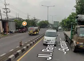 Raya Gilang MURAH... Jarang ada lahan lebar depan 100 meter, nol jala