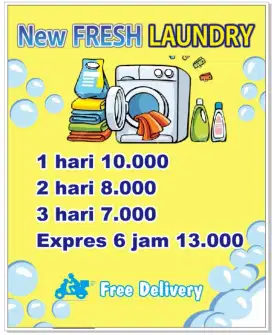 Di cari tukang gosok utk laundry
